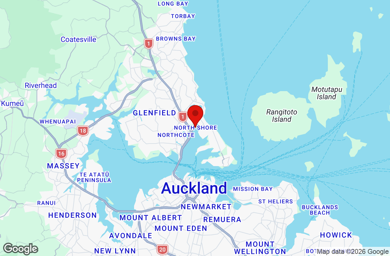 Map of the North Shore area served by Affordable Movers
